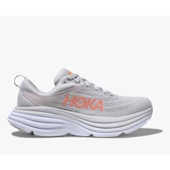 Hoka Shoes - HOKA BONDI 8 women's grey running shoes size 7